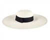 wholesale wide brim sun hats 6 inch brim straw beach hat