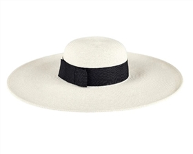 wholesale wide brim sun hats 6 inch brim straw beach hat