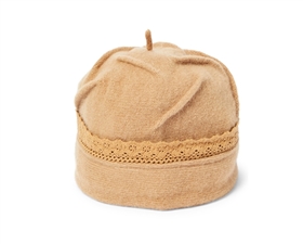 wholesale vintage hats wool beanies lace edge
