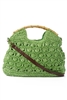 wholesale crochet straw bag  shoulder strap
