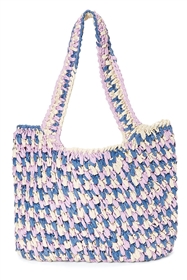 bulk purses straw multicolor