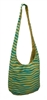 wholesale zebra print canvas sling bag