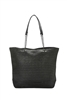 black bulk large straw tote bags - cheap braided shoulder tote bags wholesale - los angeles fashion accessories importer