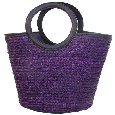 wholesale straw bucket tote bag