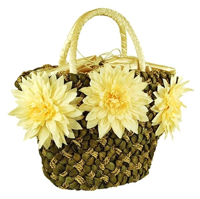 wholesale cornhusk and seagrass handbag