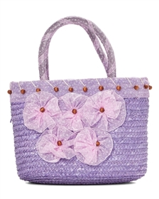 bulk small straw bags - bulk straw purses flowers