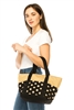 wholesale canvas tote bag polka dots