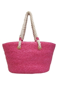 wholesale beach bags large straw totes rope handles