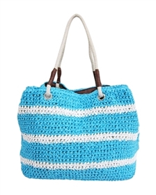 wholesale beach bags - straw totes - rope handles