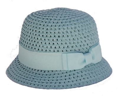 wholesale blue cloche hats