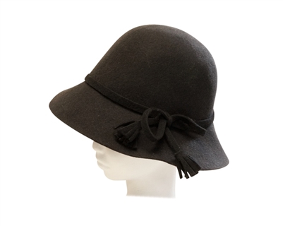 Wholesale Kids Wool Felt Hat with Tied Bow
