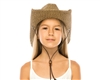 Wholesale Kids Straw Cowboy Hats - UPF 50 Children's Western Hats Wholesale