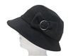 wholesale wool bucket hat  buckled bow