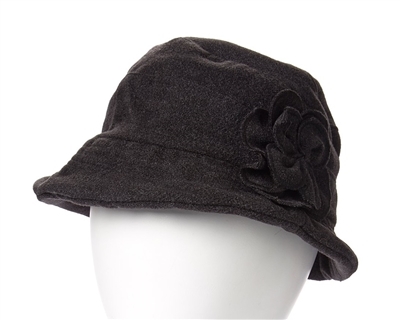 Wholesale Fashion Bucket Hats Los Angeles - Black Wool Bucket Hats Womens  Winter Hats Wholesale