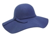 wholesale felt floppy hats wide brim tied band