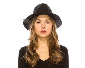 wholesale black felt floppy hats - womens panama hat tied band