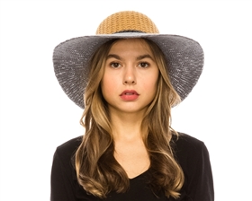 wholesale womens winter knit floppy hat