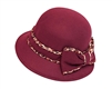 wholesale cloche hats bucket style fall winter leopard trim