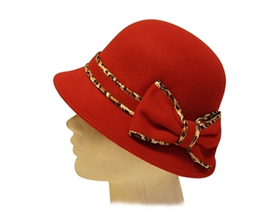 red fancy hats