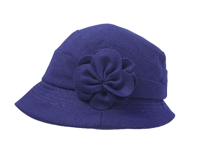 wholesale cloche hat with flower