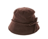 brown fashion bucket hats - winter hats wholesale wool cloches