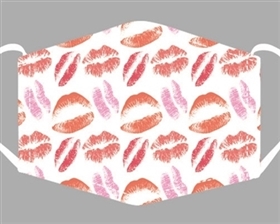 Shop Kisses Lips Face Masks - Buy Reusable Cotton Face Masks USA - Bulk Mask Wholesaler Los Angeles