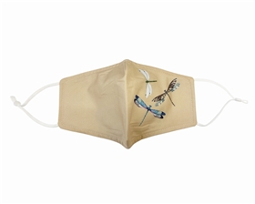 Buy Colorful Dragonflies Print Reusable Cotton Face Masks USA - Fashion Print Facemasks