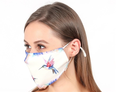 Buy Reusable Cotton Face Masks - bird Animal Print Facemasks -  Mask Wholesaler USA
