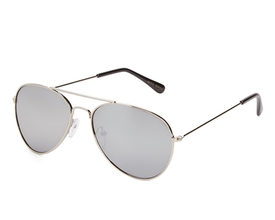 wholesale fashion beach sunglasses - metallic aviators