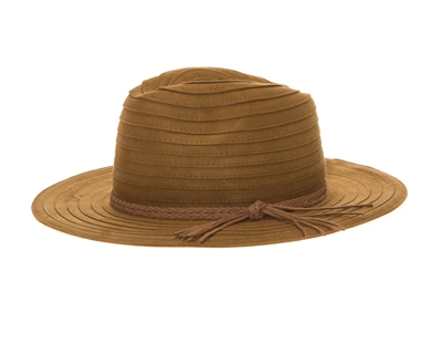 wholesale floppy hat - vegan leather panama hats