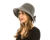 Split Back Hats - Wholesale Wool Cloches - Butterfly Back Winter Hats Wholesale
