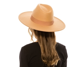 Wholesale Womens Panama Hats Bow - Wholesale Wide Brim Fashion Fedora Hats - Womens Felt Hats Whoelsale