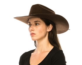 Wholesale Wool Felt Cowboy Hats - Stiff Brim Western Hats Wholesale