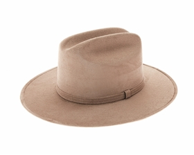 Wholesale Vegan Suede Cowboy Western Hats Wholesale Solid Color Stiff Brim Suede Hats