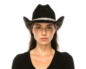 Wholesale Rhinestone Cowboy Hats Ladies Western Hats Wholesale
