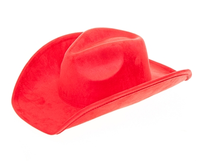 Wholesale Suede Cattleman Cowboy Hats - Solid Color Stiff Brim Suede Western Hats Wholesale