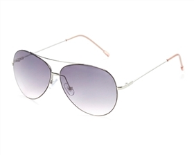 wholesale Thin Rim Aviators Sunglasses -2 Tone Lens