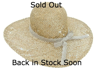 wholesale woven seagrass sun hat