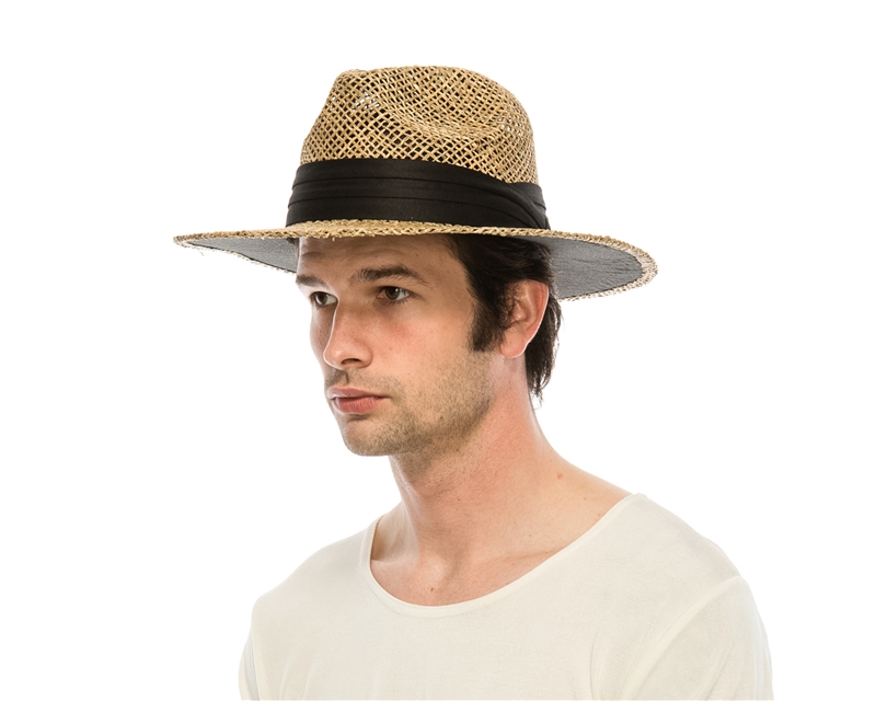 Mens seagrass straw store hats