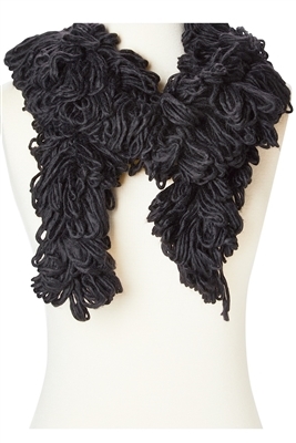 wholesale loopy boa scarves