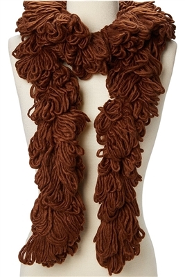 wholesale loopy boa scarves