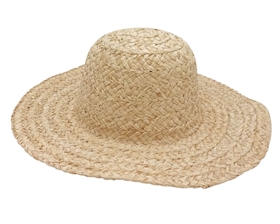 wholesale organic raffia straw sun hats