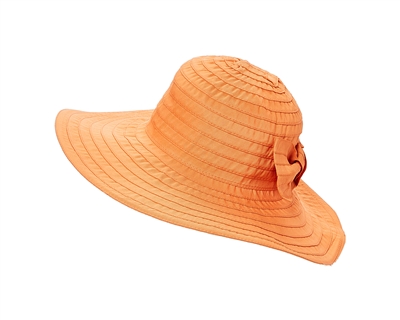 wholesale ribbon sun hats wide brim big bow