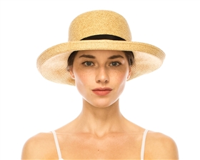 wholesale ladies hats fine straw kettle hat