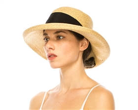 wholesale ladies hats fine straw kettle hat