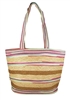 wholesale raffia tote bags - mixed straw beach bags