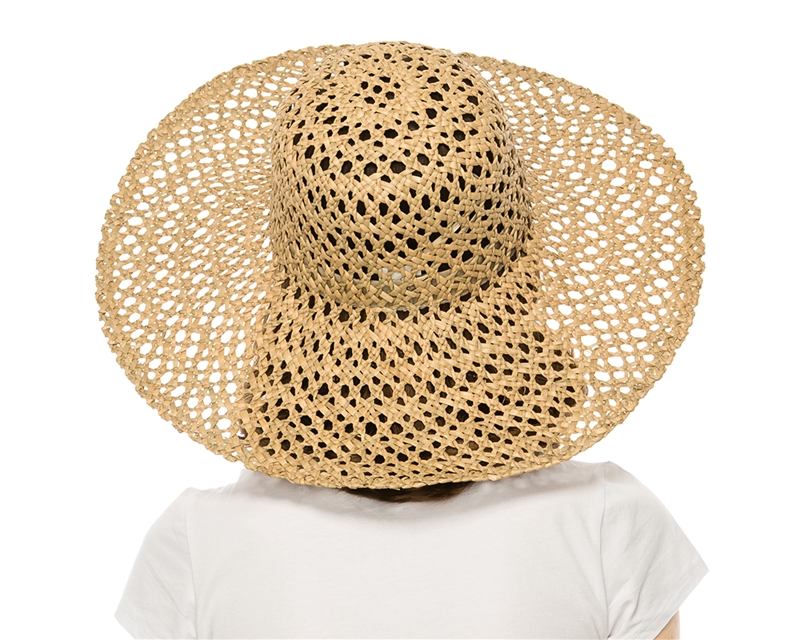 Wholesale Wide Brim Hats - Seagrass Straw Sun Hat - Los Angeles