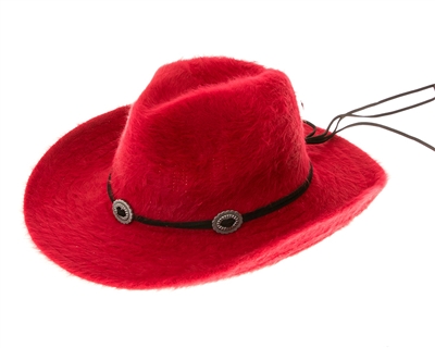 wholesale red winter cowboy hats - wholesale soft cowgirl hats