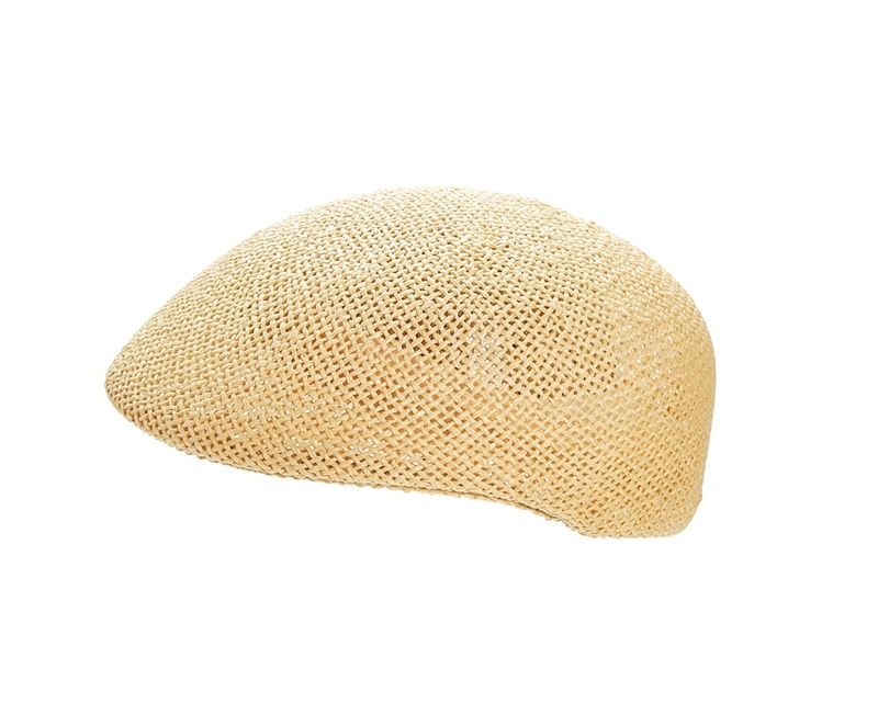 mens straw ivy cap