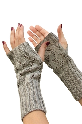 wholesale long gloves cable knit